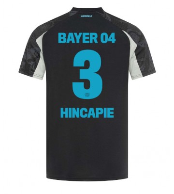 Bayer Leverkusen Piero Hincapie #3 Tercera Equipación 2024-25 Manga Corta